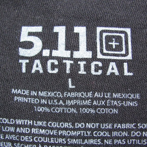 NEW Mens' 5.11 Tactical Jerry Eagle Shield Graphic Long Sleeve Shirt Size Large - Picture 11 of 11